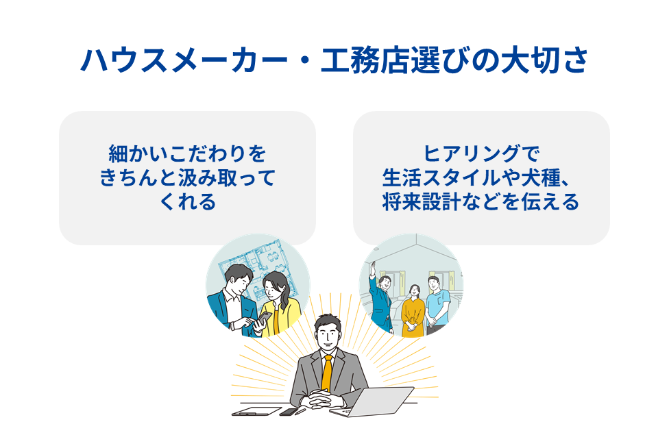 ハウスメーカー・工務店選びの大切さ