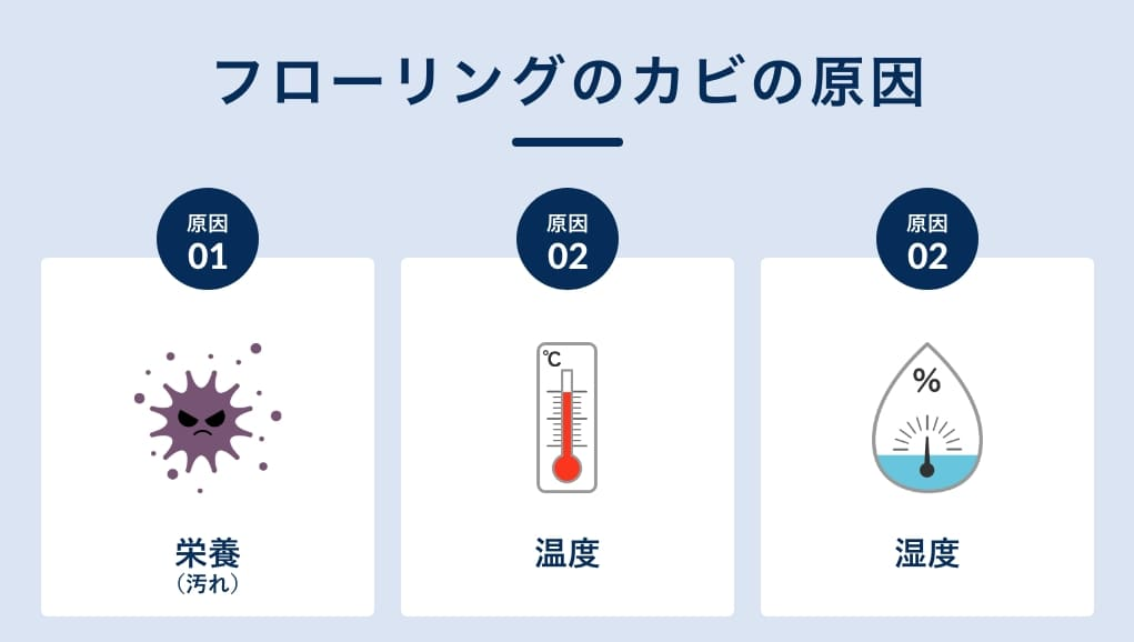 カビ発生と気密・断熱の関係