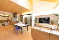 平屋の家　フラップ