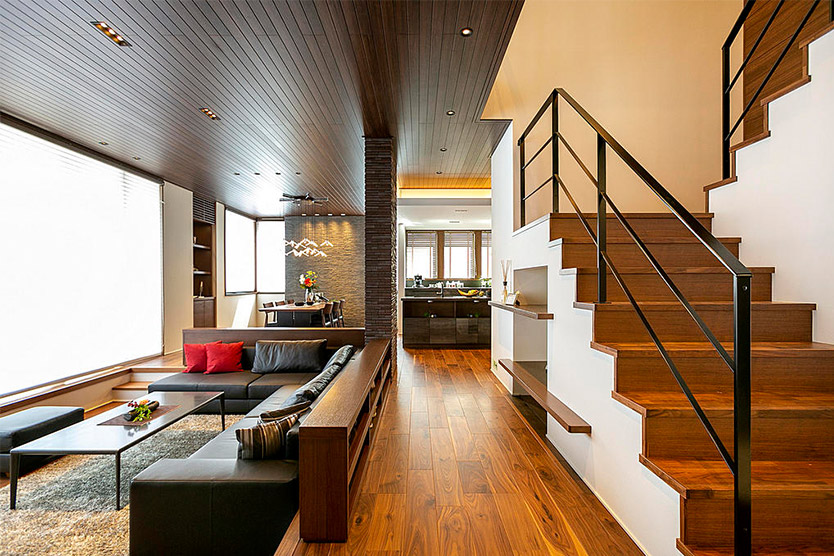 廊下や間仕切りをなくしてLDK全体をつなげる空間活用術