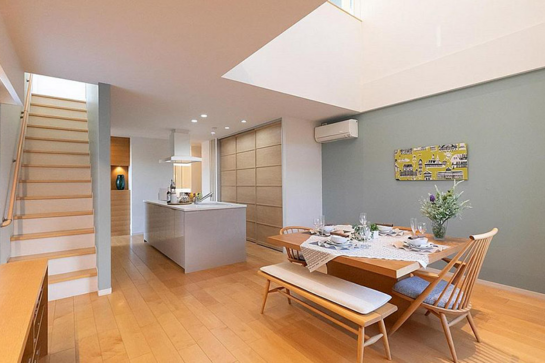 廊下を極限まで減らして居住スペースを広げる間取りの工夫