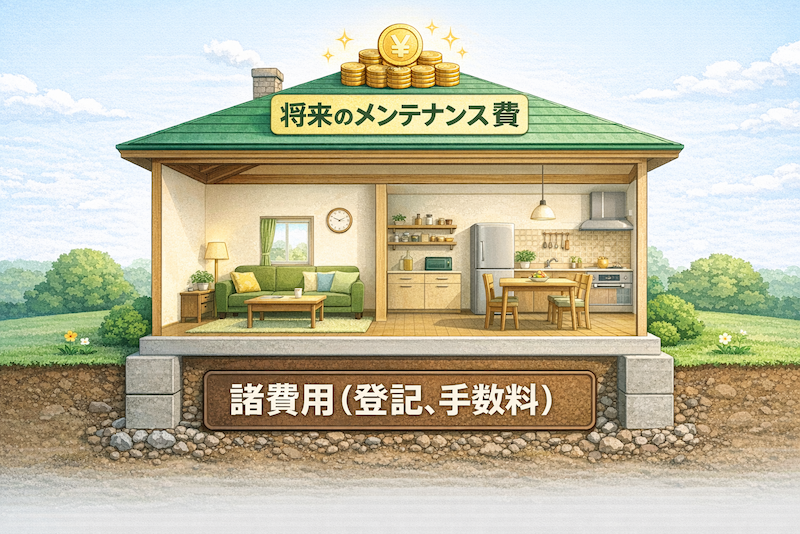 建物本体価格以外に必ず発生する諸費用とメンテナンス費用の見落としがちな罠
