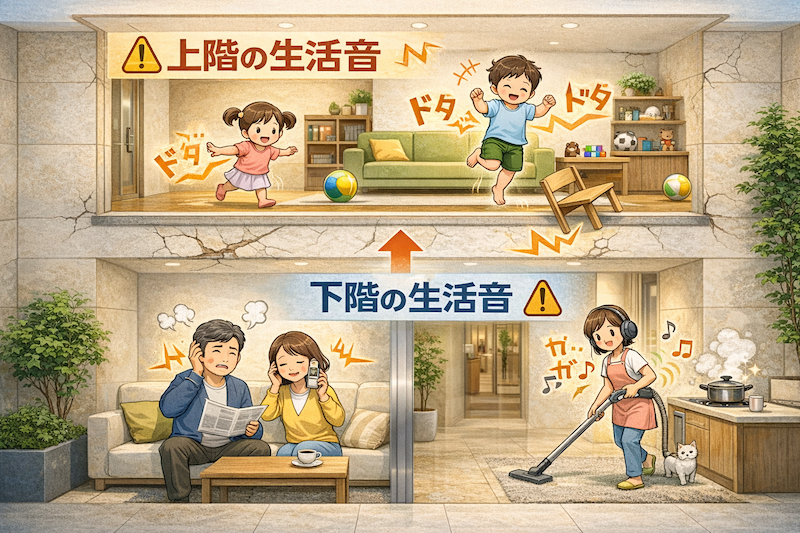 規約によるリフォーム制限や上下階の騒音トラブルへの配慮