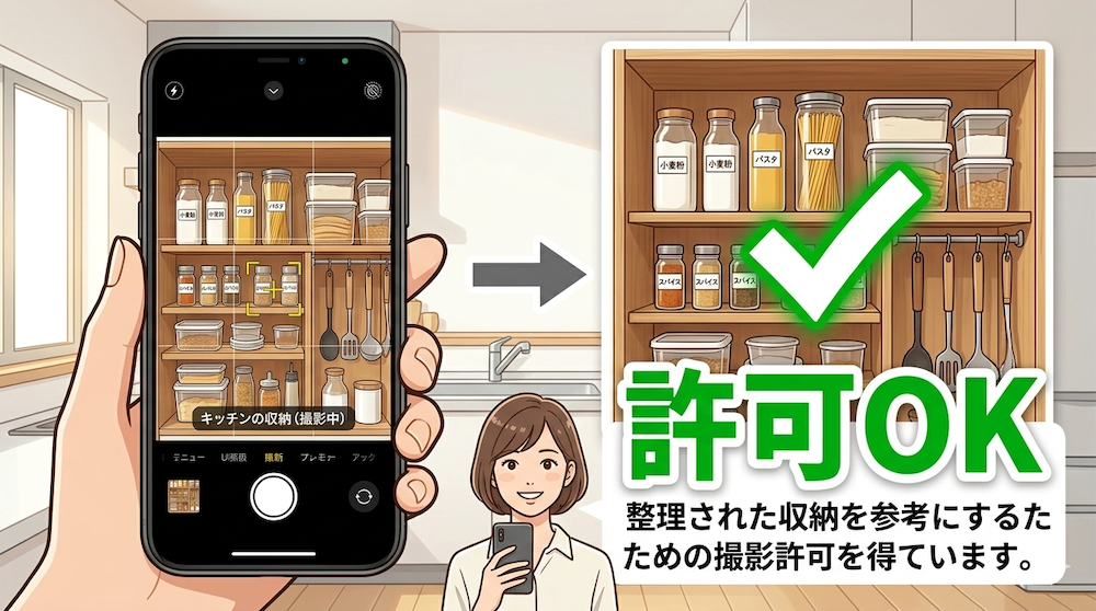写真撮影の許可と記録ルールを家族間で共有しておく