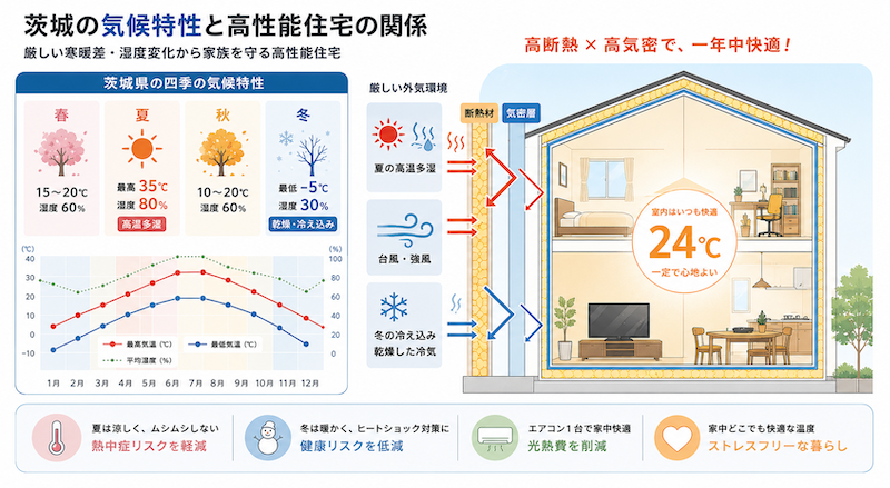 性能の極致を求める超高性能特化タイプ（断熱等級7・C値0.1から0.3）