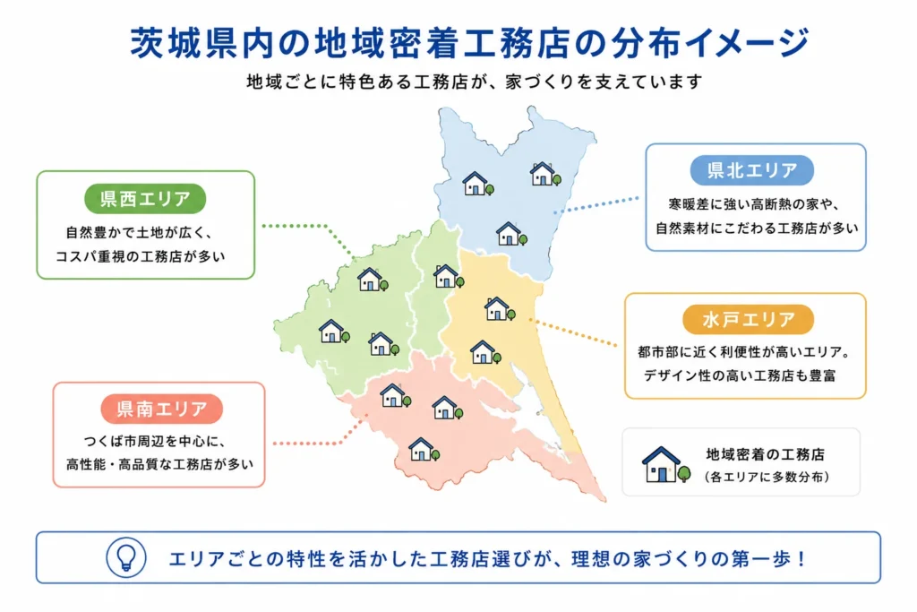 県南・県西など地域密着の自由設計工務店