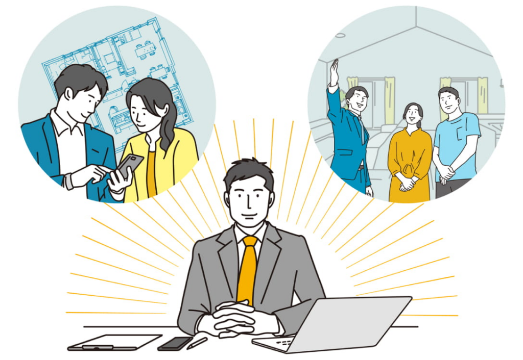 オンライン相談で効率よく候補を絞る

平日に時間が取りにくい人には、オンライン相談の活用が効率的です。

自宅にいながら複数社の話を聞けるため、何度も展示場へ足を運ぶ負担を減らせます。

気になる点を事前にまとめて質問すれば、短い時間でも要点を押さえた相談ができます。

オンラインで候補を絞ってから、必要な会社だけ実際に訪ねる流れにすると無駄がありません。

資料やプランを画面で共有しながら話せるので、対面と変わらない密度で相談できる場合もあります。