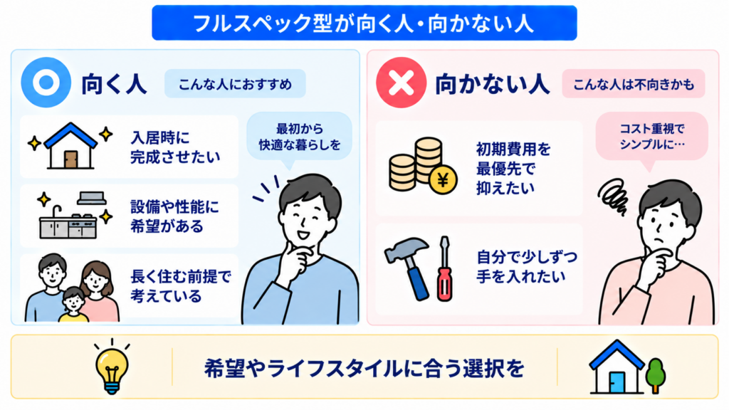 選ぶ前に確認したい注意点と向かないケース